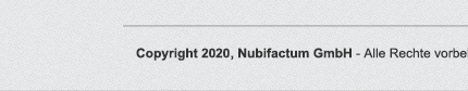 Copyright 2019, Nubifactum GmbH - Alle Rechte vorbehalten